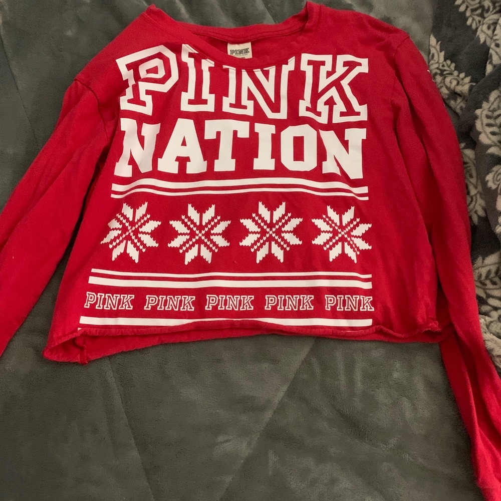Christmas crop top